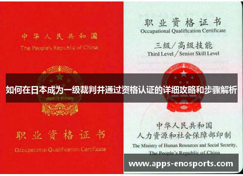 如何在日本成为一级裁判并通过资格认证的详细攻略和步骤解析