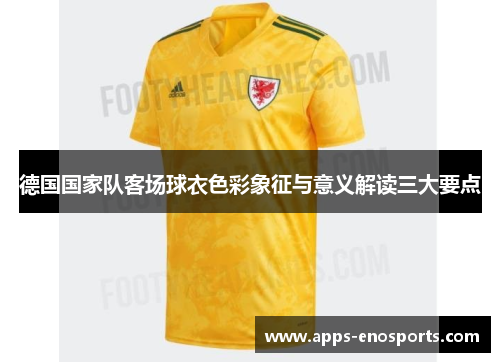 德国国家队客场球衣色彩象征与意义解读三大要点